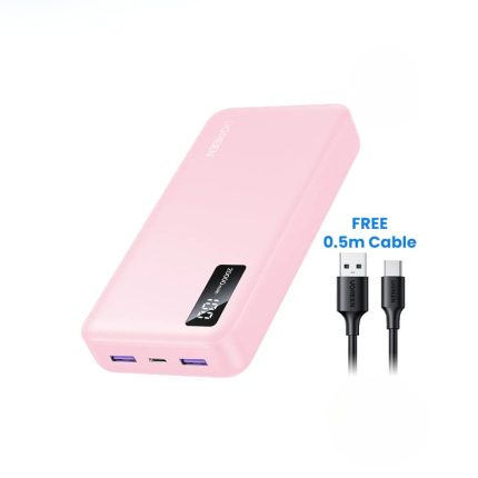 20000mAh UGREEN 20W Power Bank Two-way Fast Charging PD QC 3.0 - Pink