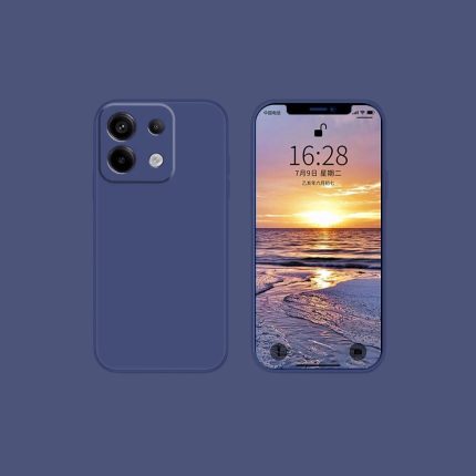 Blue Ultra Light Liquid Silicone Phone Case